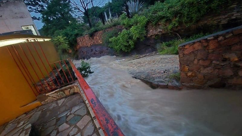 Lluvias en Guanajuato